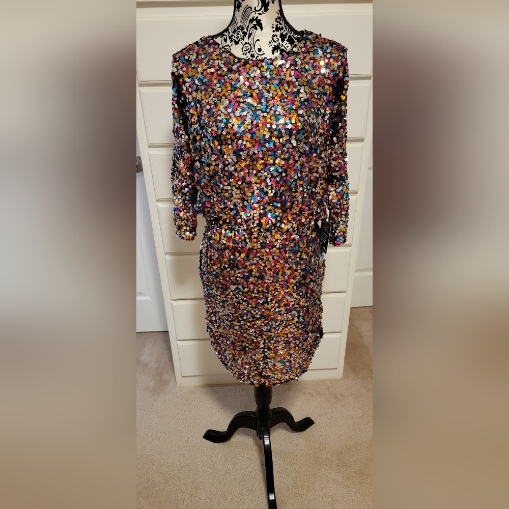 Boston Proper Sequin Dress ...NWT